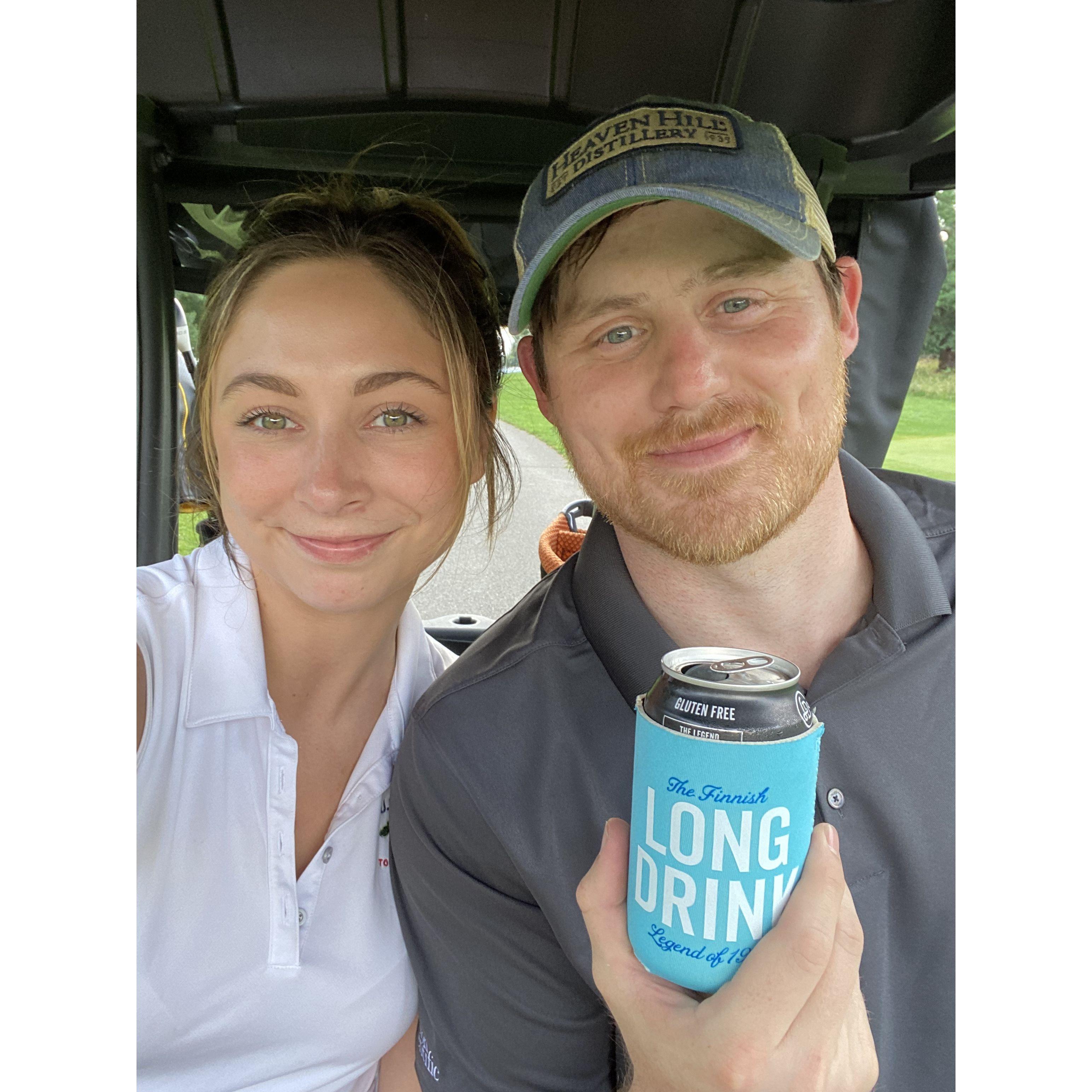 At least we look like we'd be good at golf.