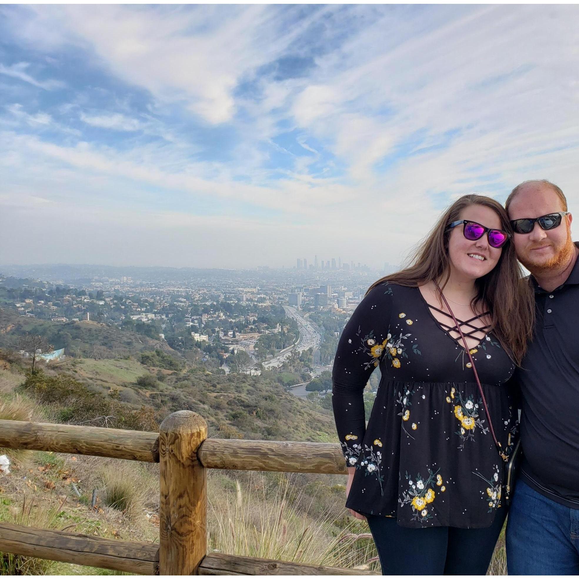 Those buildings in the background are Downtown Los Angeles