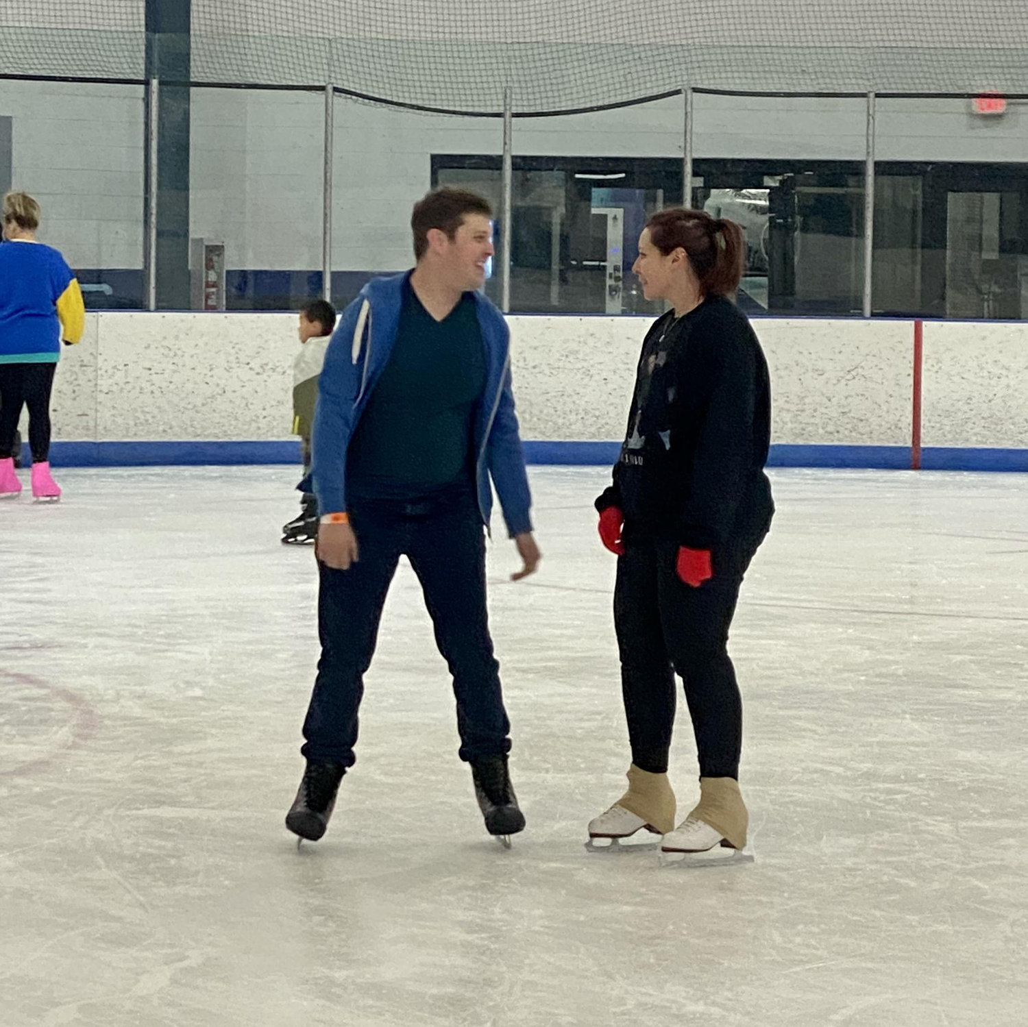 Lovebirds on the ice