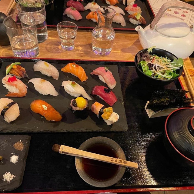 Omakase Dinner in Tokyo on our Honeymoon!
