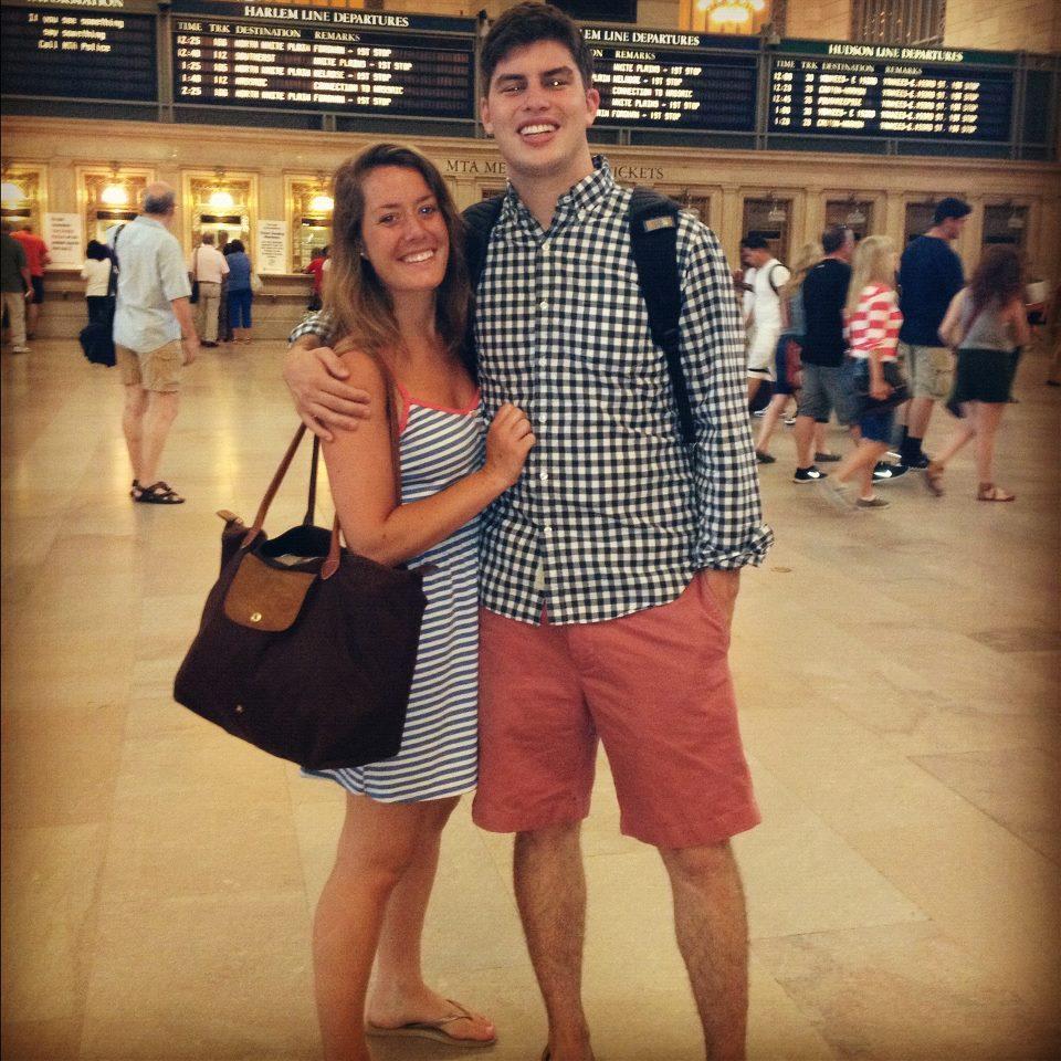 Our first date in NY, had to stop in Grand Central as it would soon be where Ben and Bridget stopped to meet every day before work!