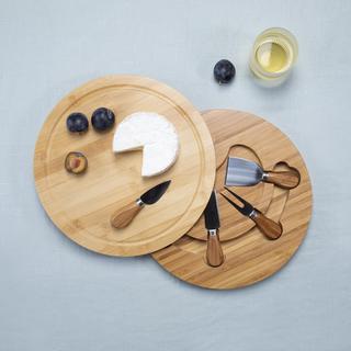 5-Piece Swivel Cheese Board Set
