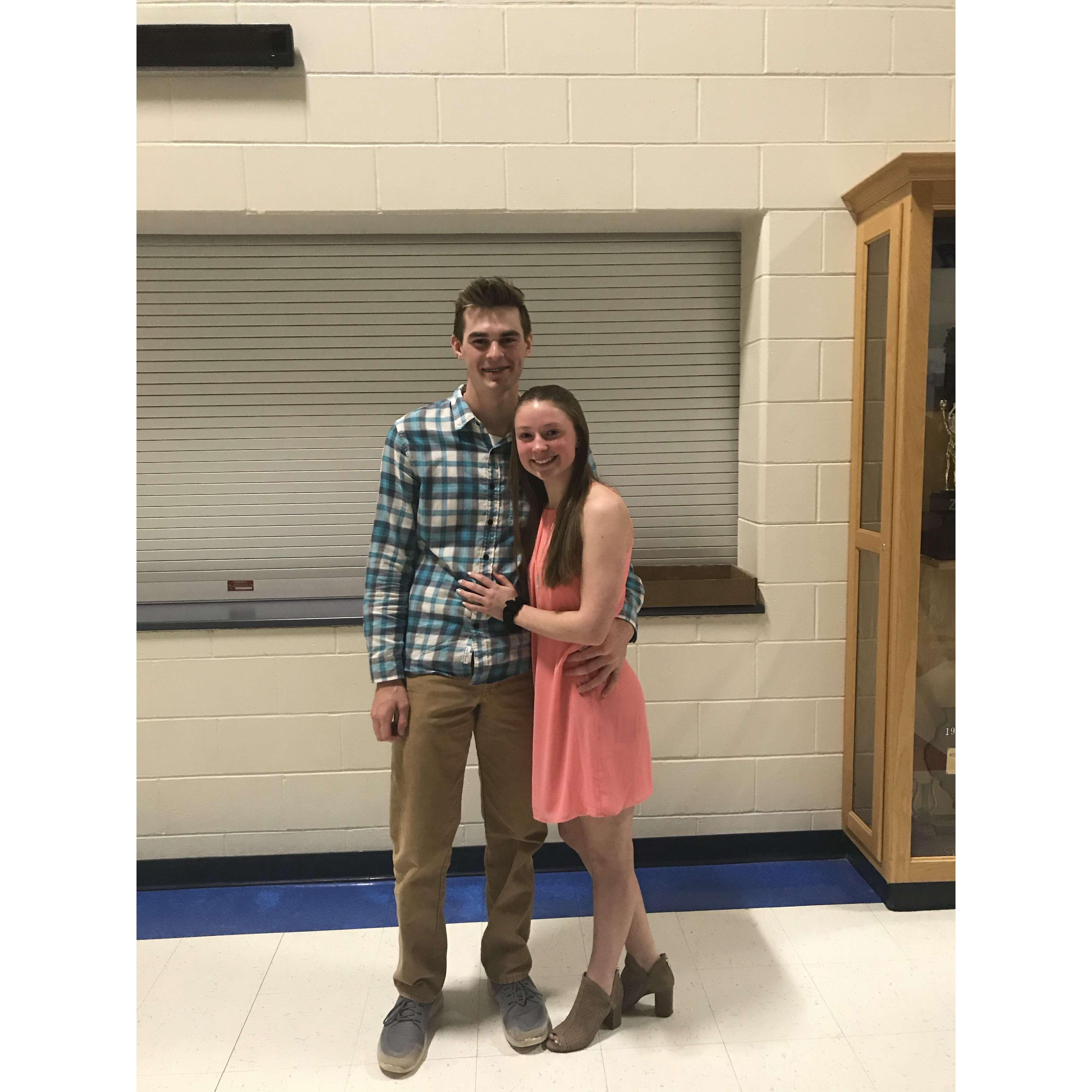 April 2018-- Year 2 (Senior Banquet)