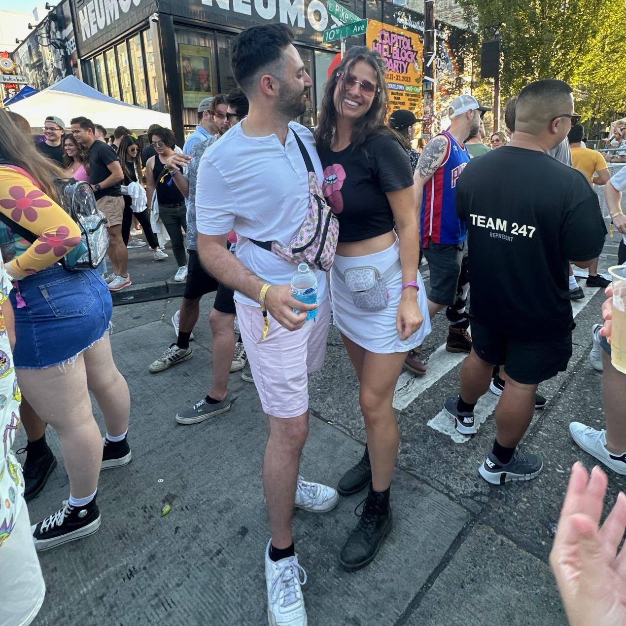 2023: moved in together in cap hill