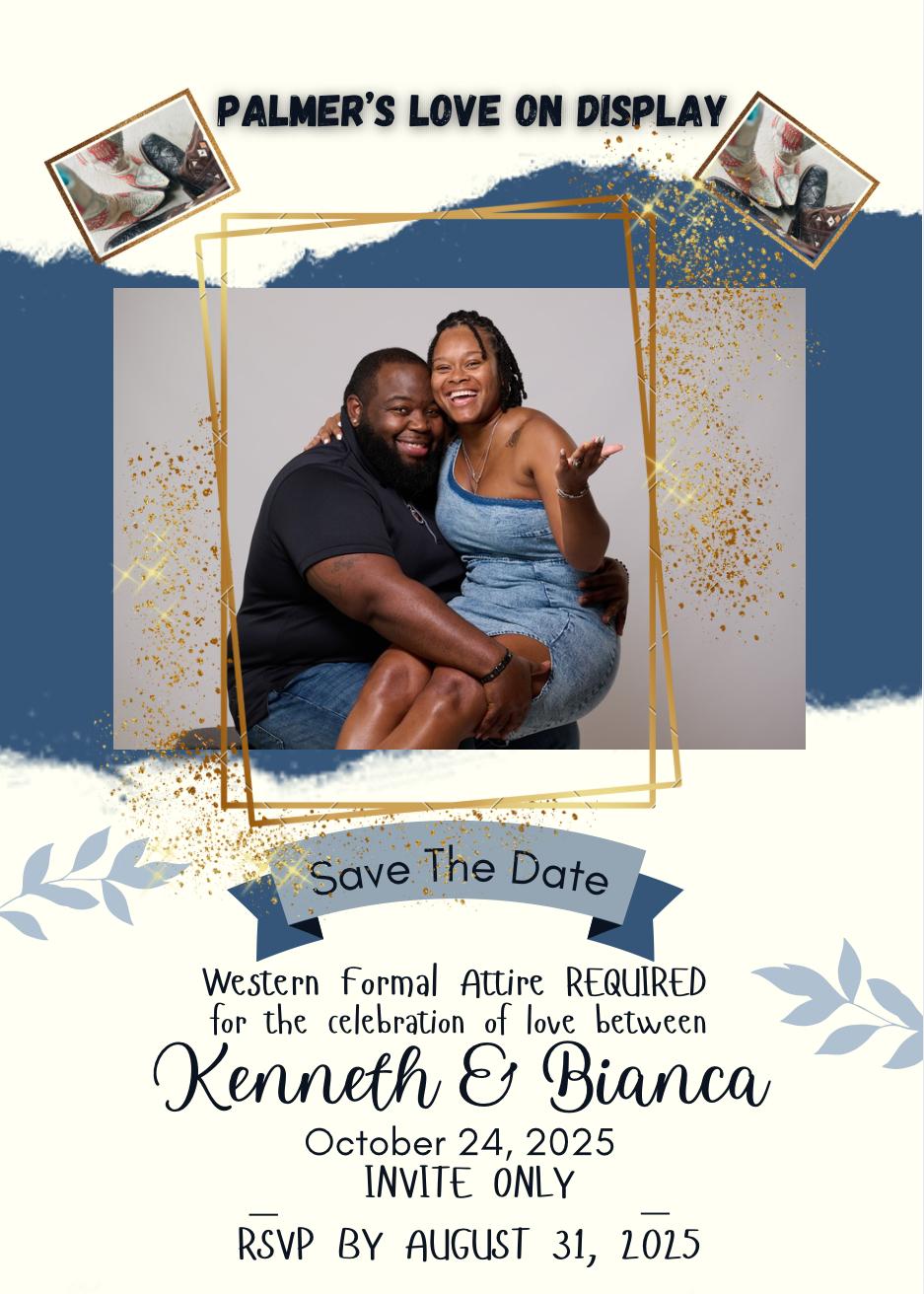 The Wedding Website of Bianca Green and Kenneth Palmer
