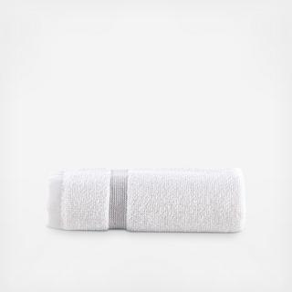 Contrast Border Wash Cloth