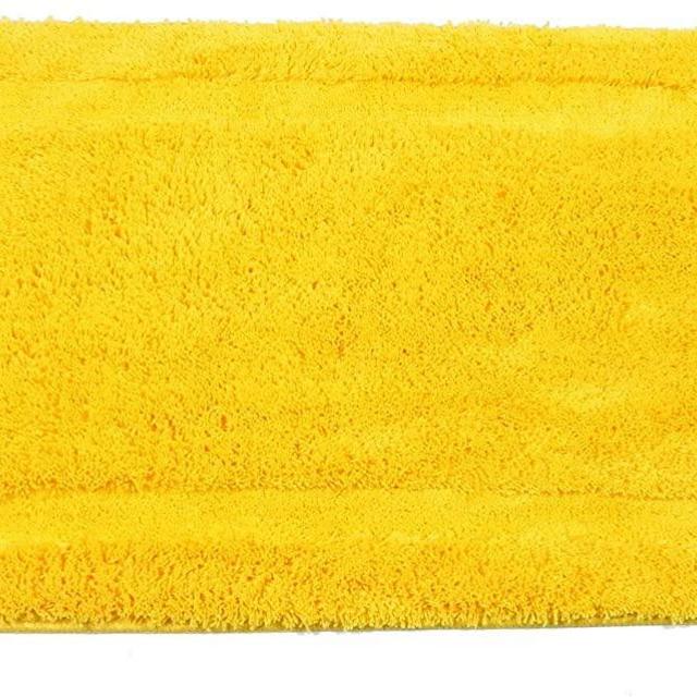 SHACOS Super Soft Bathroom Rug Bath Mat Microfiber Absorbent Non Slip Bath Rug for Bathroom Indoor Doormat Machine Washable (20"x32", Yellow)
