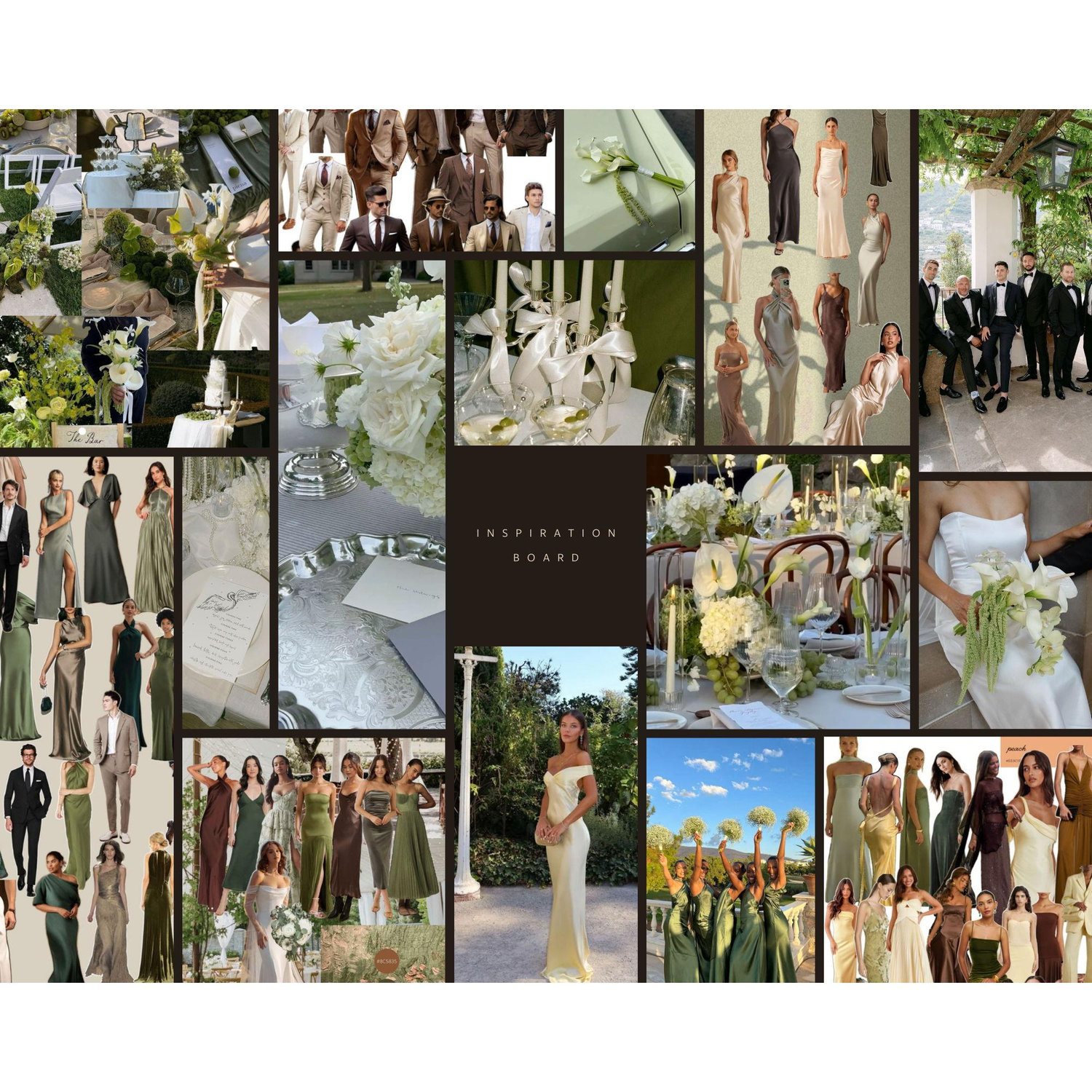 We’ve gathered a little collection of photo inspiration to give you a feel for the vibe we're going for on our big day—think dreamy moments, candid laughs, and a whole lot of love. From romantic glances to dance floor chaos, this is the energy we hope to capture and remember forever. ✨📸
