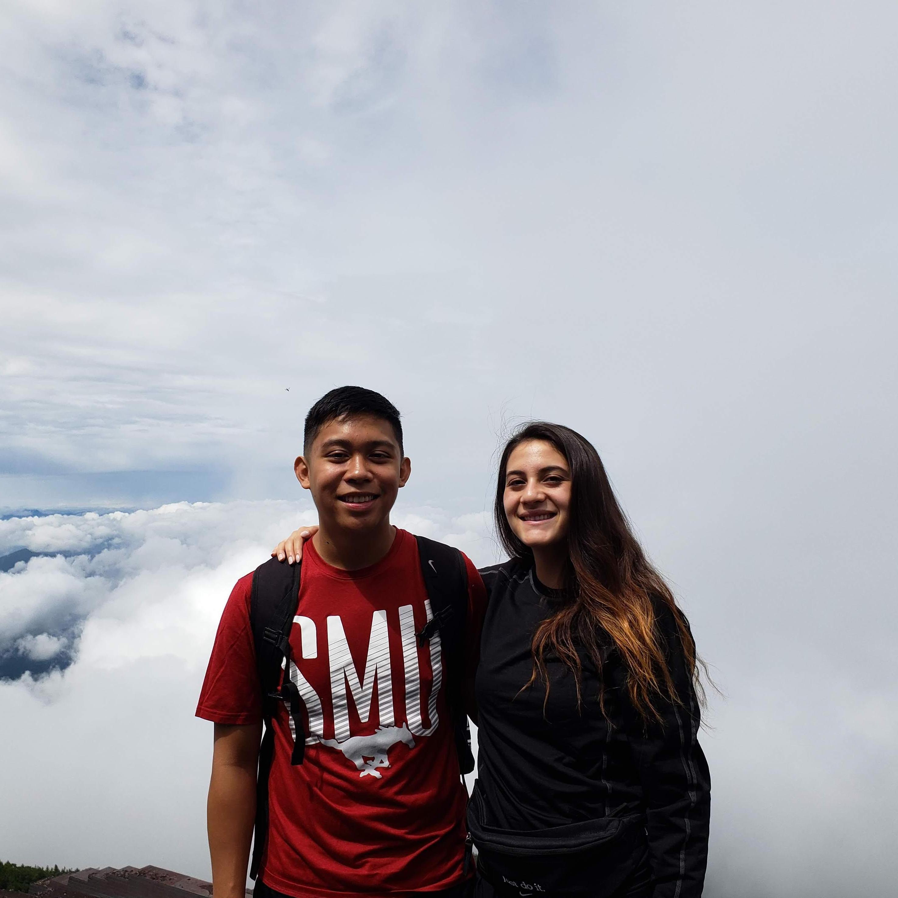 July 2018 - Scaling Mount Fuji in Japan.