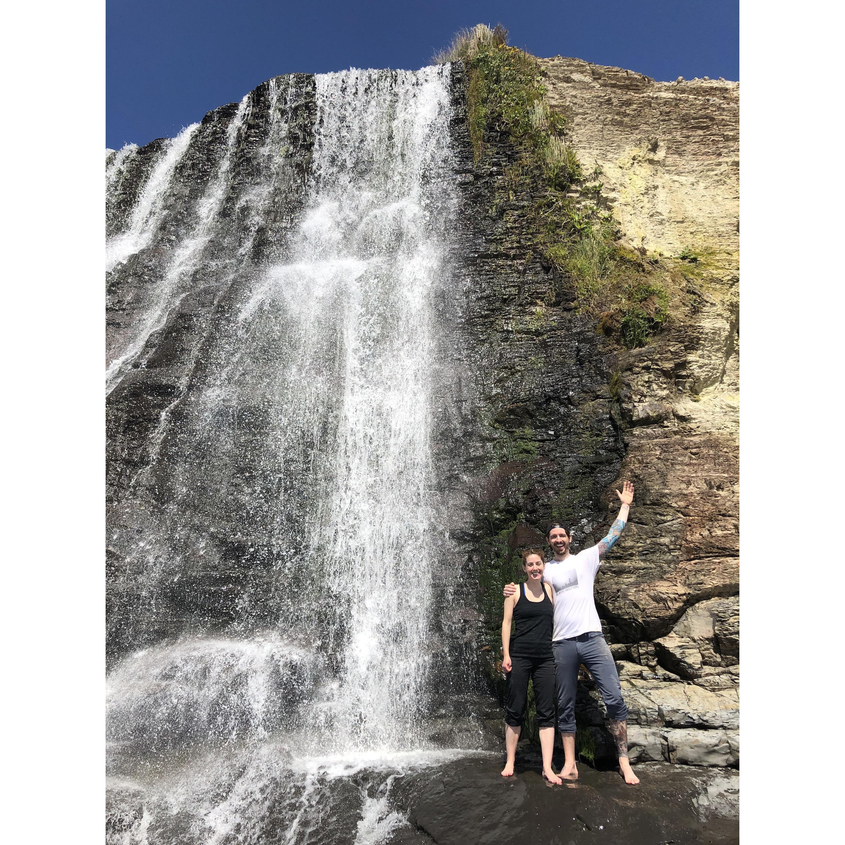 A hike to Alamere Falls.