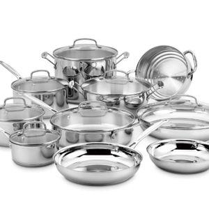 Stainless 17 Piece Chef's Classic Stainless Set Cuisinart
