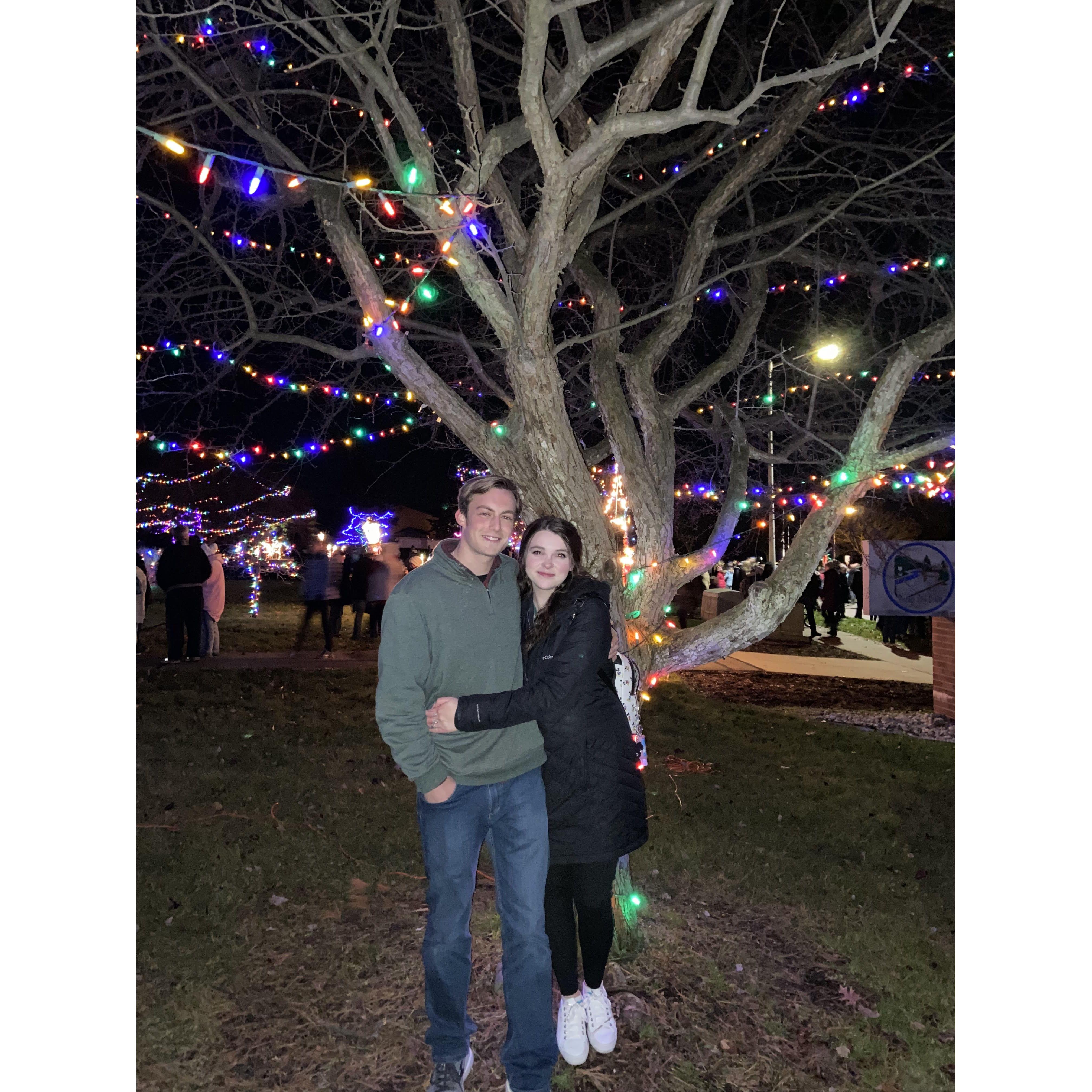Kalamazoo Tree Lighting Ceremony, 2021