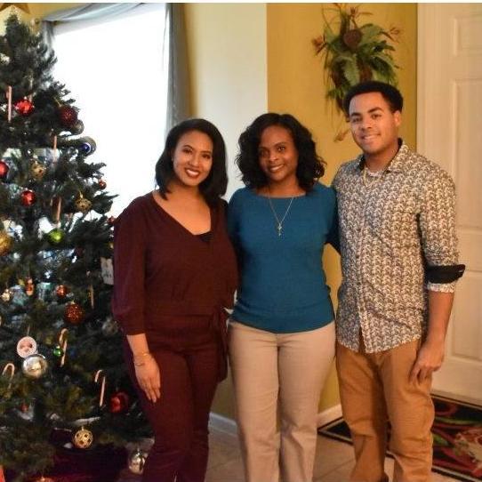 December 25 2018- Christmas dinner with Tristens family.