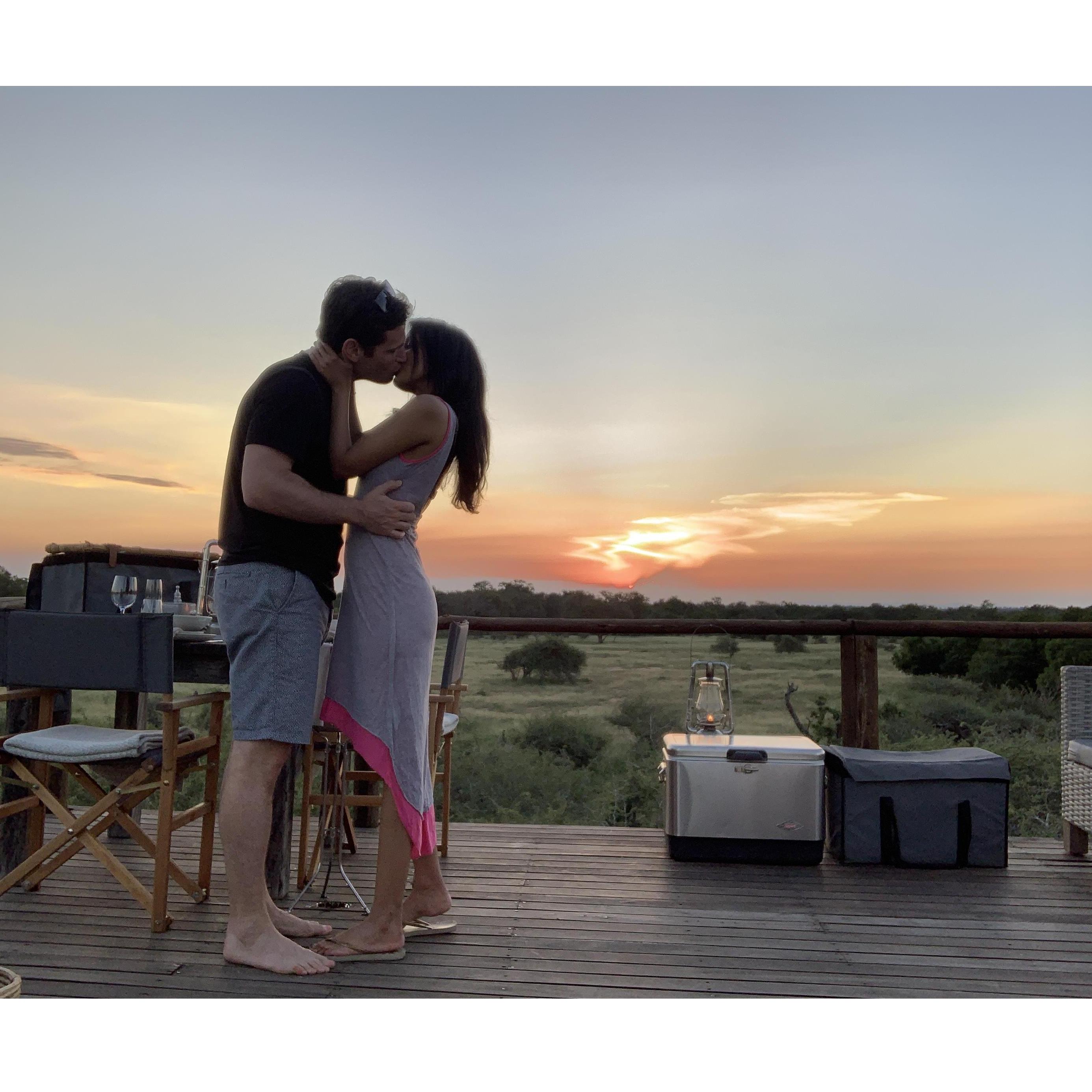 Treehouse in the middle of Kruger National Park.