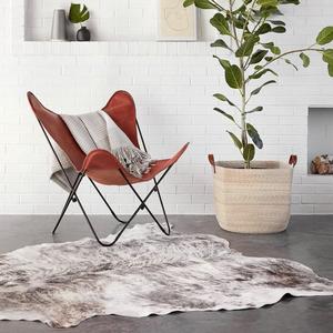 Cordoba Cowhide Rug - Grey      6' x 7'