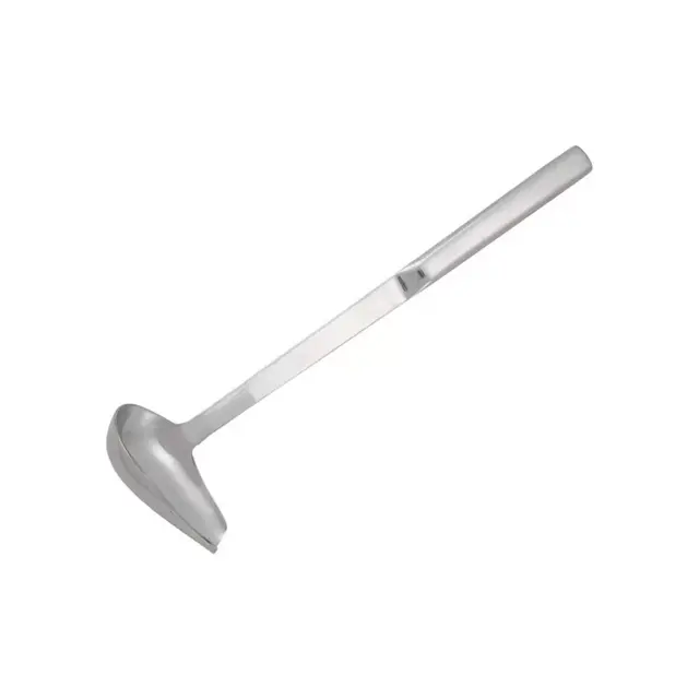 Winco Spout Ladle, Hollow Handle, Stainless Steel, 2 Oz
