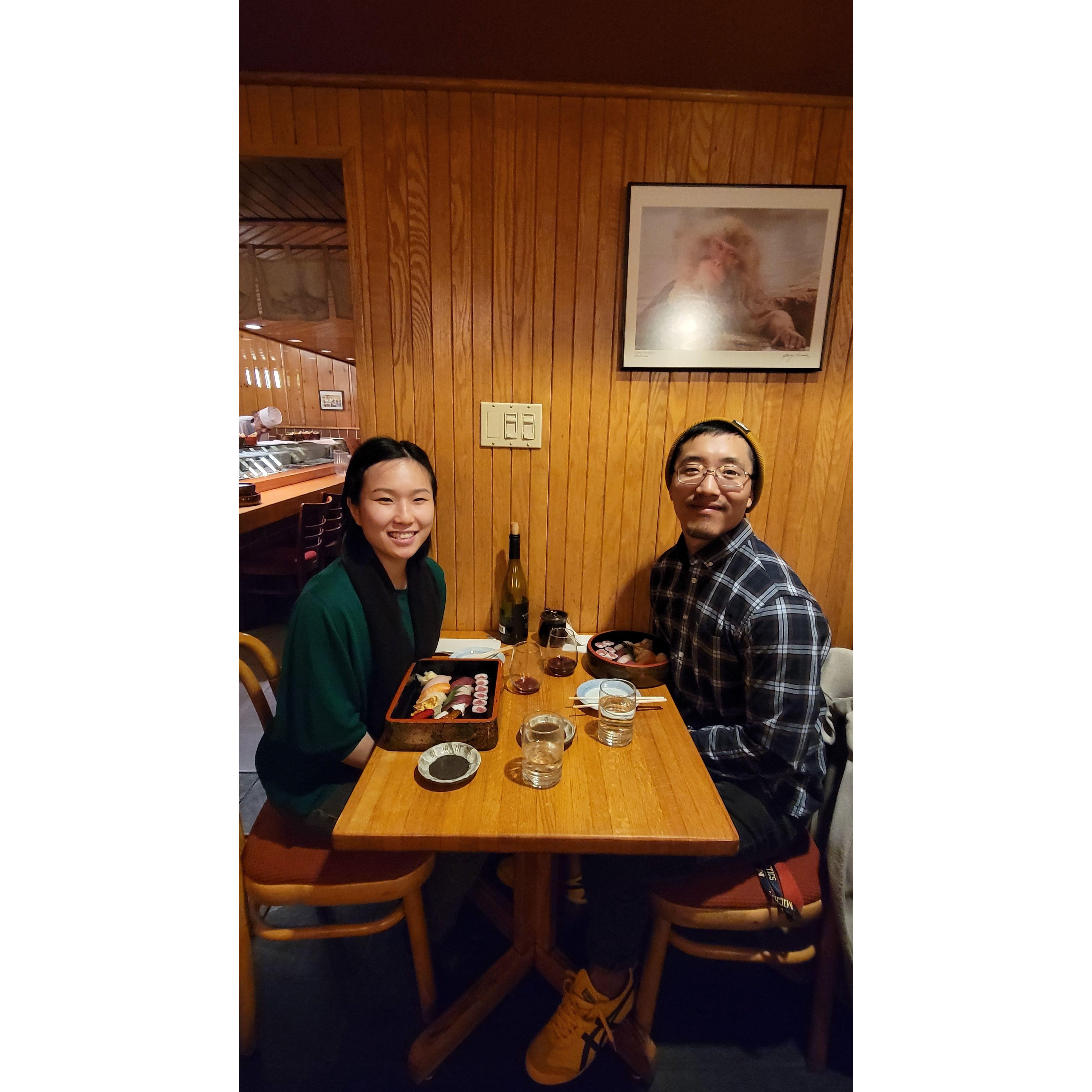 Sushi at Sagami