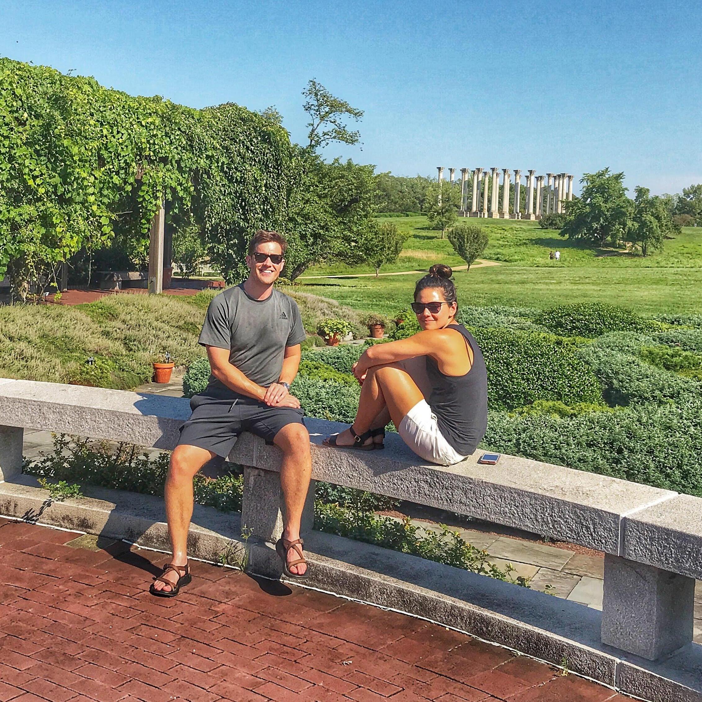 Exploring DC's Arboretum.