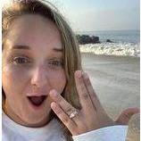 The day Jake Proposed on Santa Monica beach