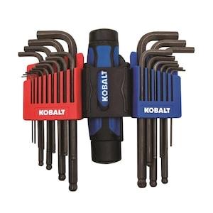 Kobalt 22-key Metric/Standard (SAE) Hex Key Set