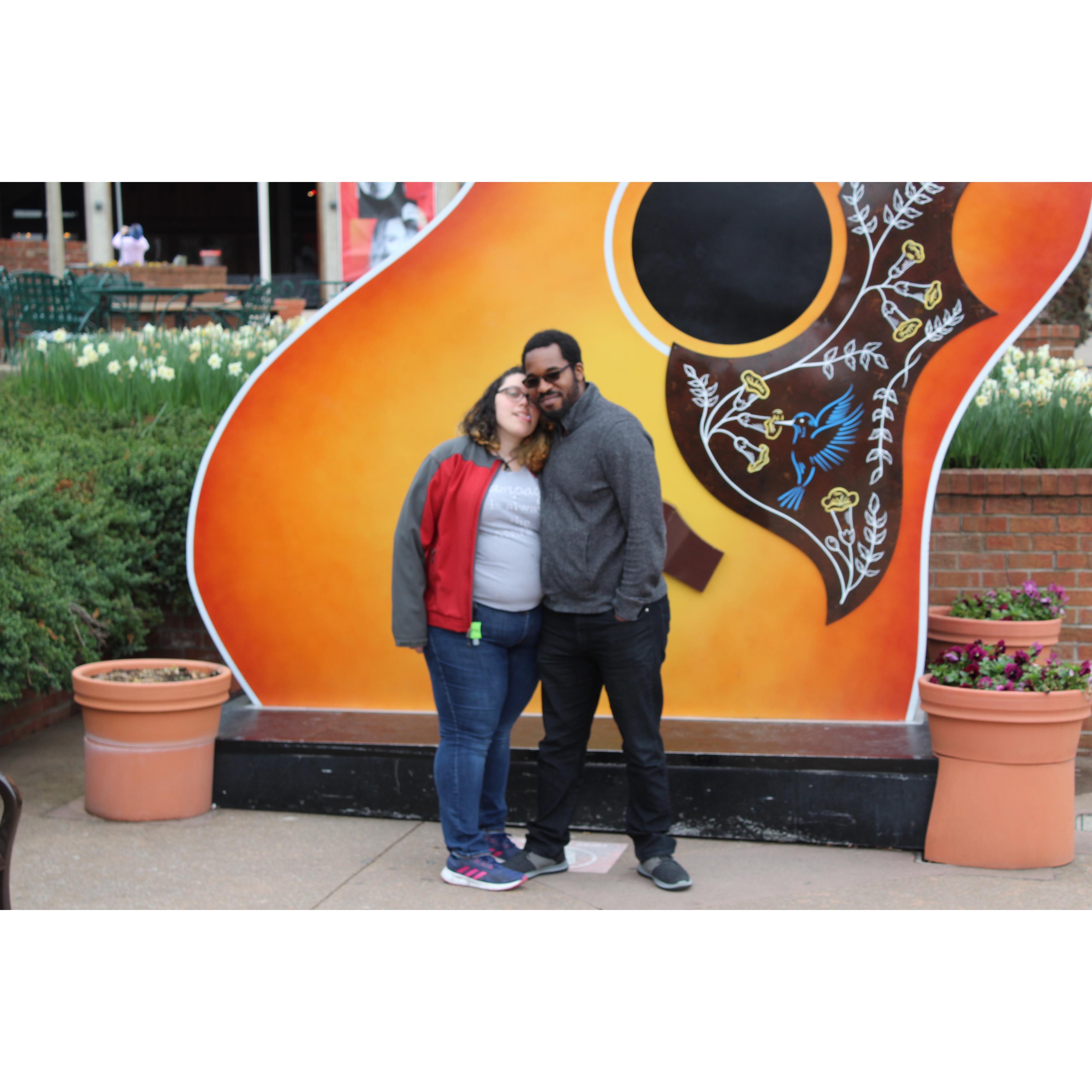 Grand Ol Opry, Nashville, Tennessee our first weekend back together