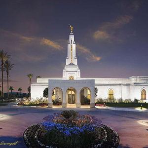 Redlands California Temple: Reverent Joy 11x14 Print - DAVENPORT, KENDALL | Deseret Book