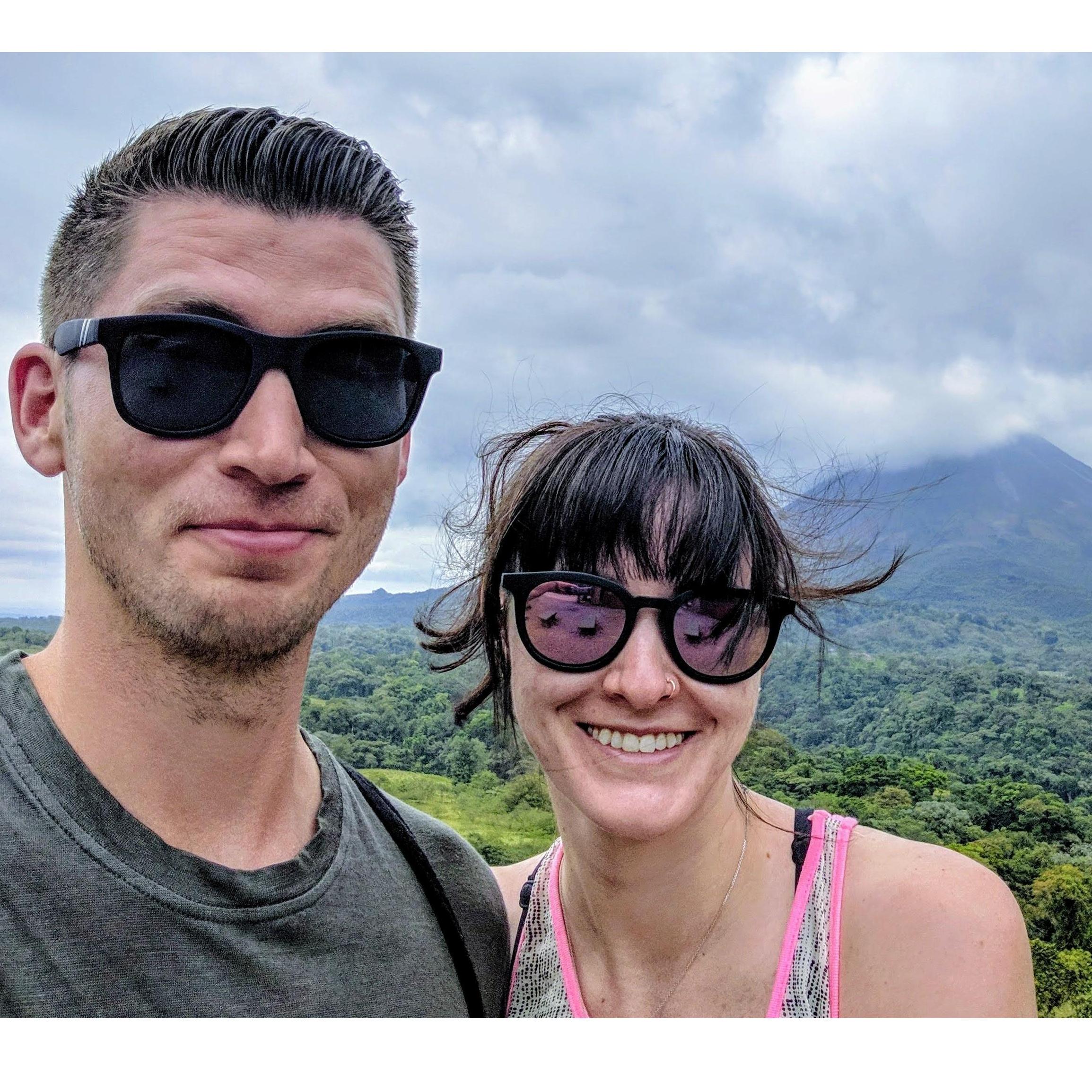 Our trip to Costa Rica included a stop at the Arenal Volcano