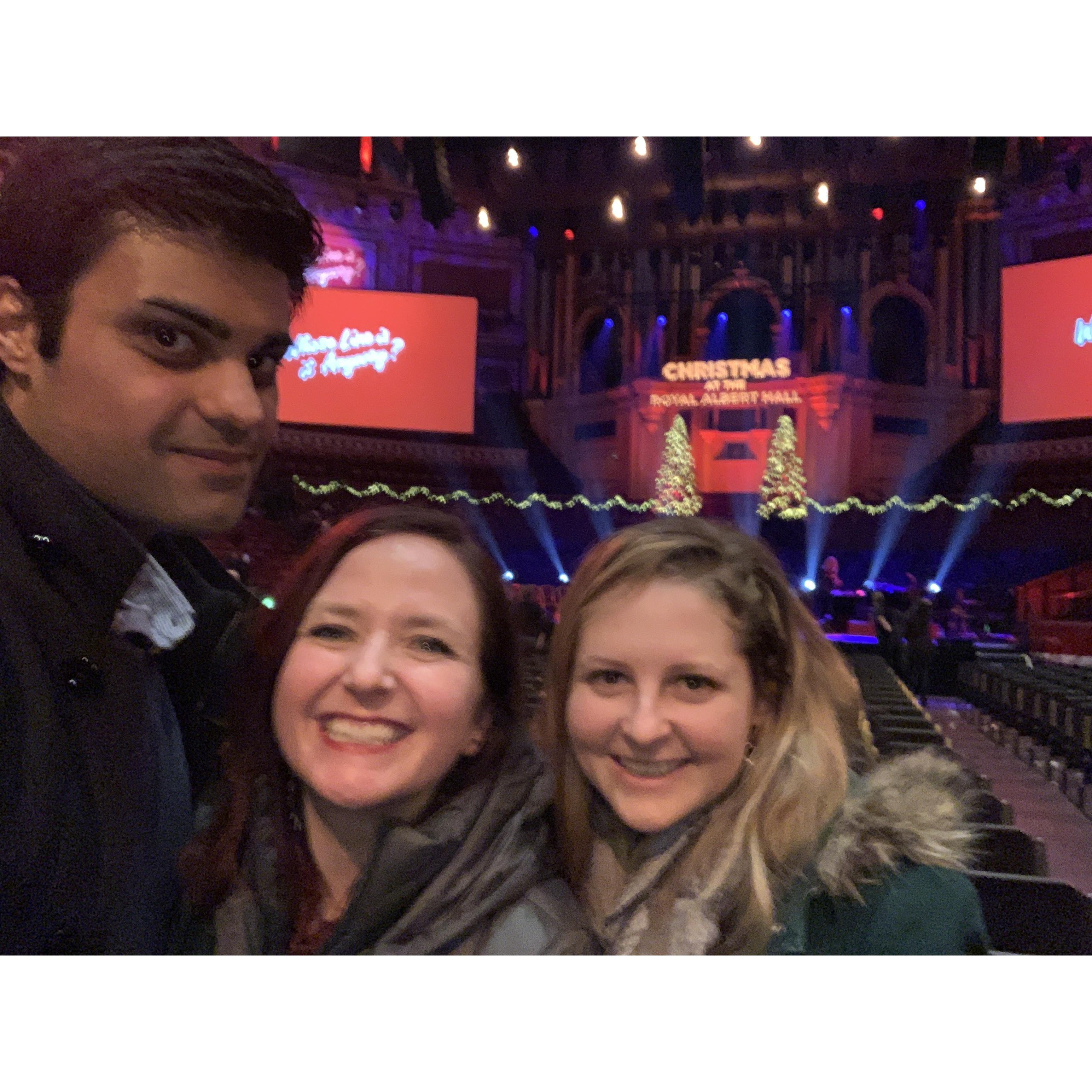 One of our favorite nights out was seeing "Whose line is it Anyway" at the Royal Albert Hall with our friend Zoe.