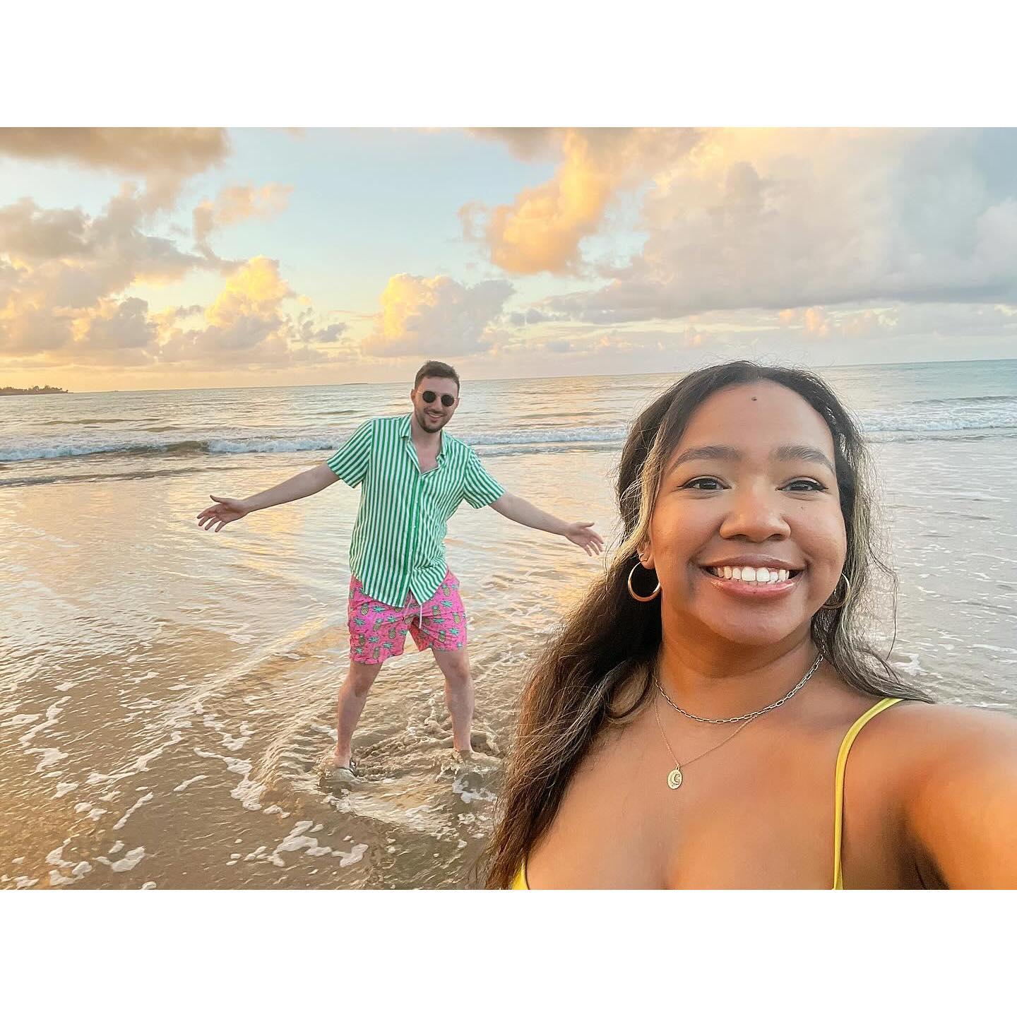 @ La Playa de Isla Verde in San Juan, PR