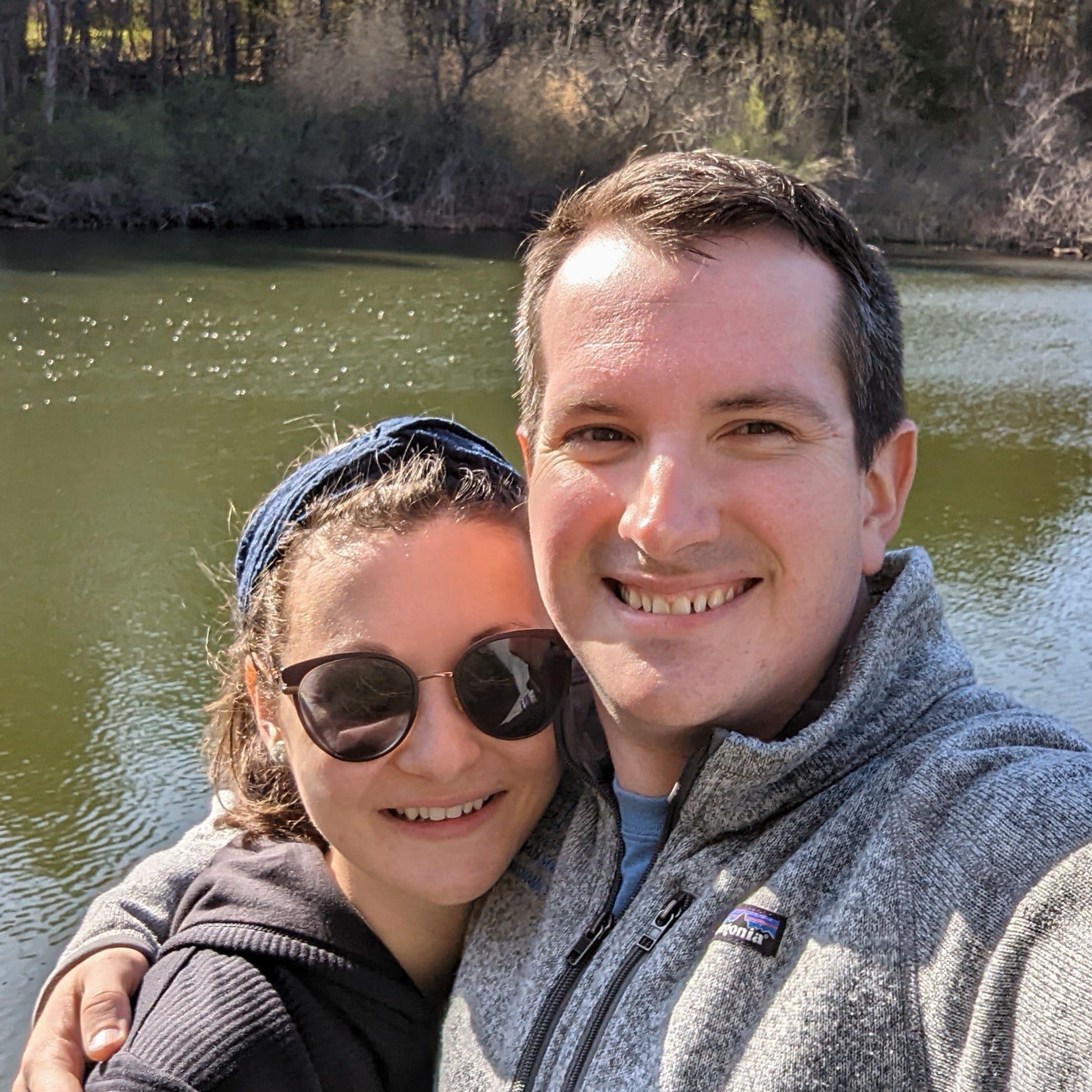 Our first time visiting Bob's family pond in LaFayette, NY. Little does Rachel know, that this is a scouting trip ;)
