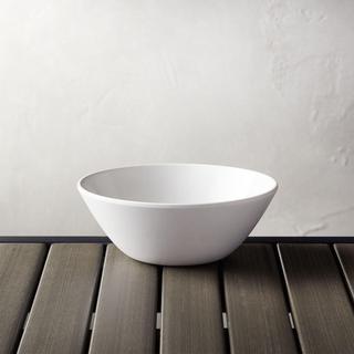 Lunea Melamine White Individual Bowl, Set of 4