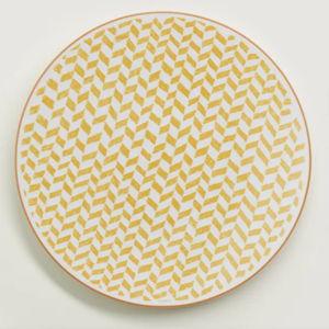 Hermès Dinner Plate, Yellow (Set of 3)
