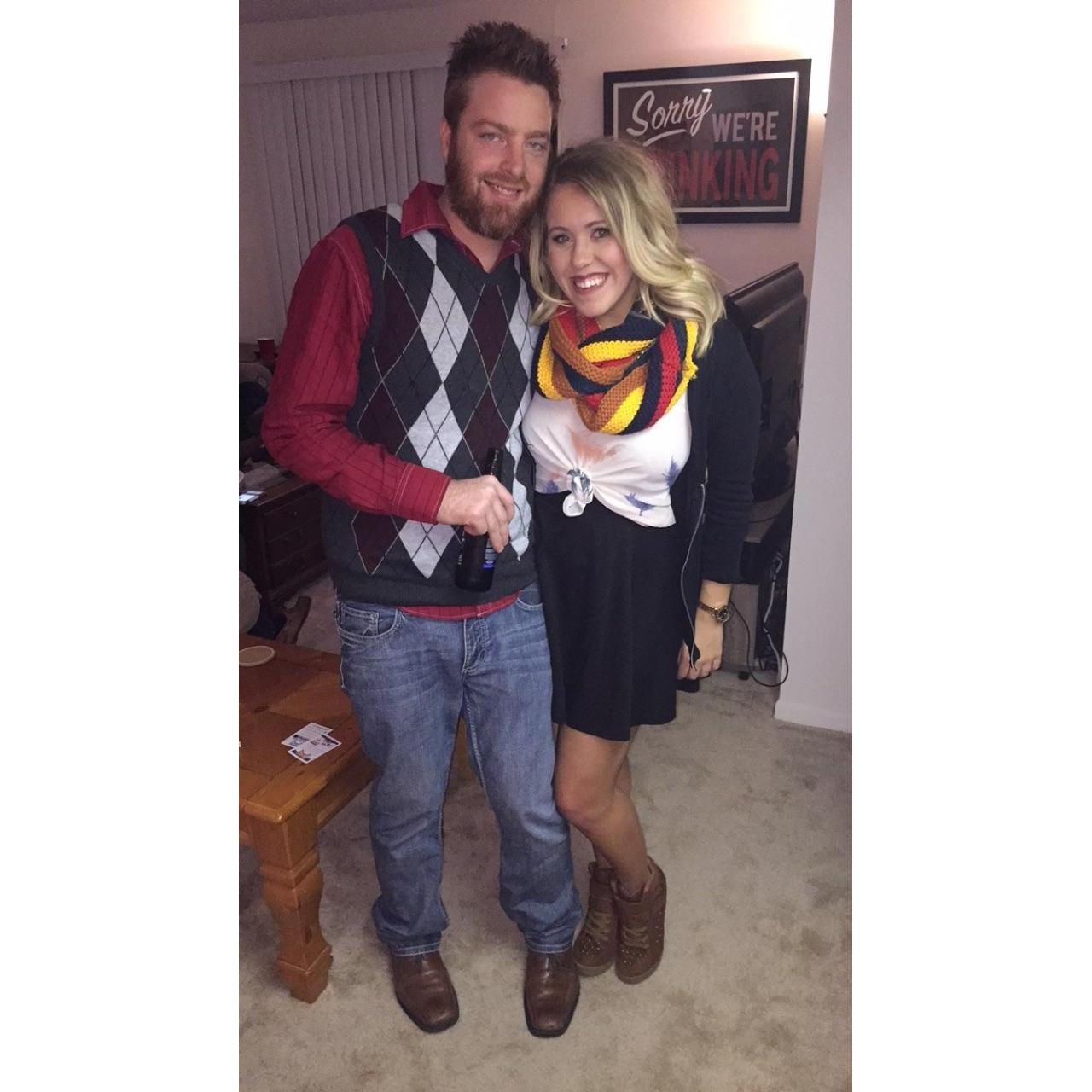 Their first Thanksgiving together...