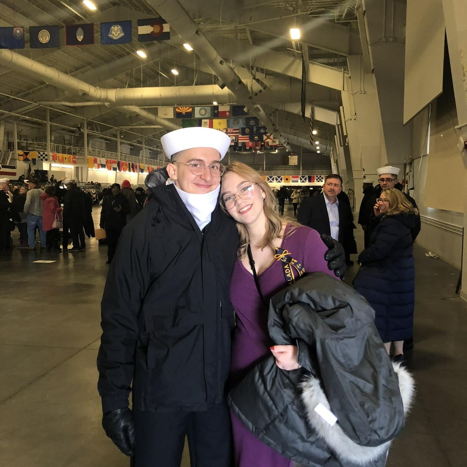 Lewis graduates bootcamp! Great Lakes, IL February 2023