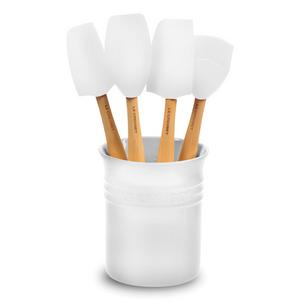 Le Creuset Silicone Utensil Set 5-piece White