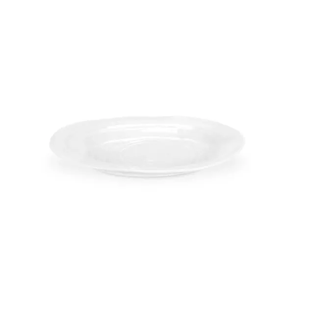 Portmeirion Sophie Conran Oval Platter, 11.5 x 8.5 Inch Fine Porcelain Dish, Elegant Serving Piece - Dishwasher & Oven Safe