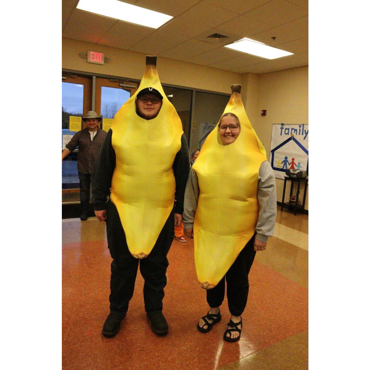 October 2023 - We dressed up as bananas for Cub Scouts