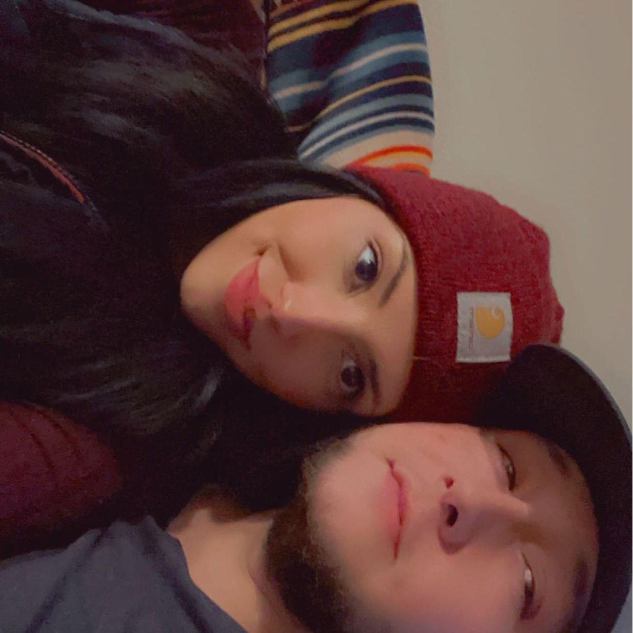 Our first time meeting in person