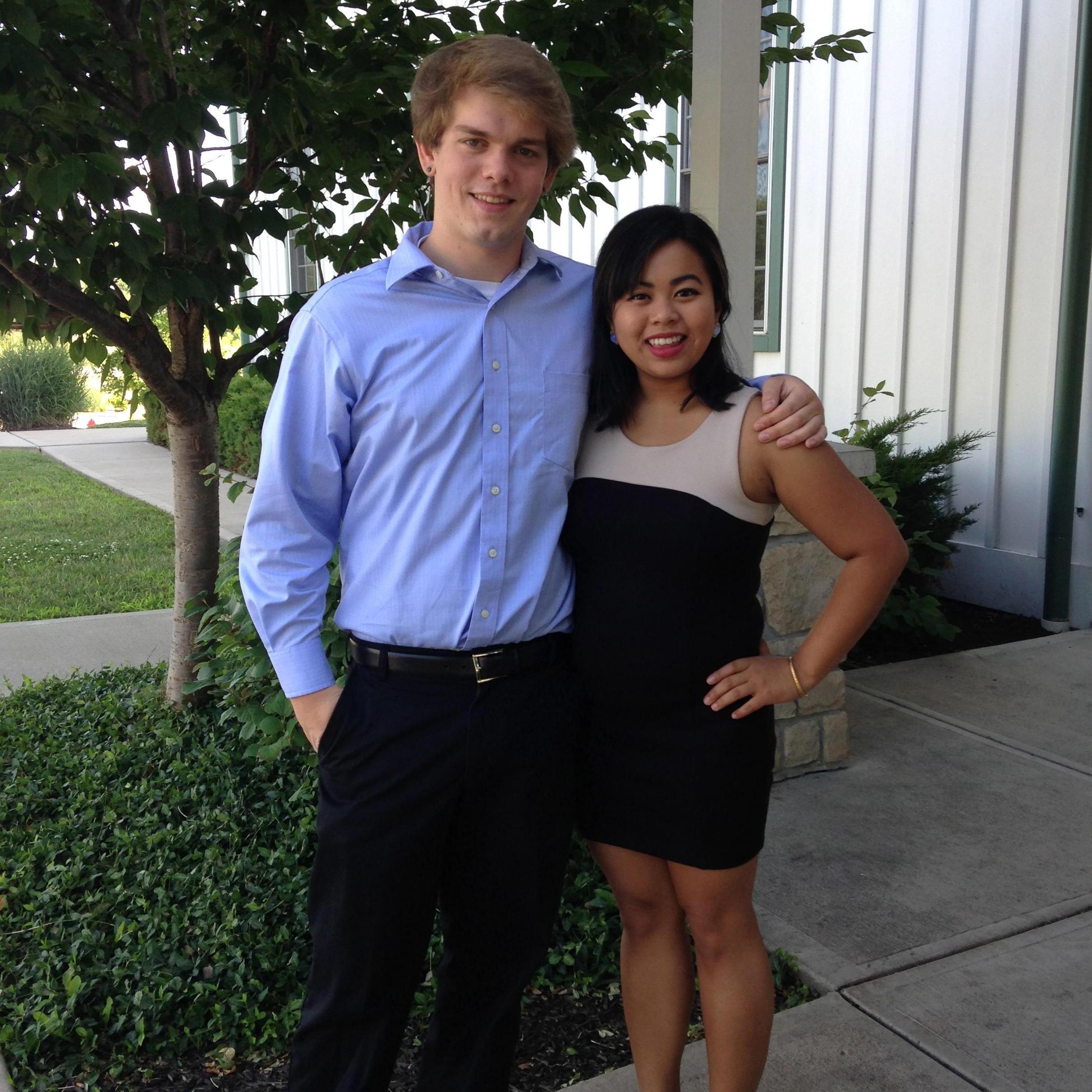 Celebrating love at Tyra and Joey's wedding.