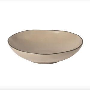 Costa Nova Fine Stoneware Dinnerware - Pasta Bowl 4 pcs. (Cremini Beige)