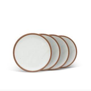 East Fork Cake Plate 4-Pack, Eggshell