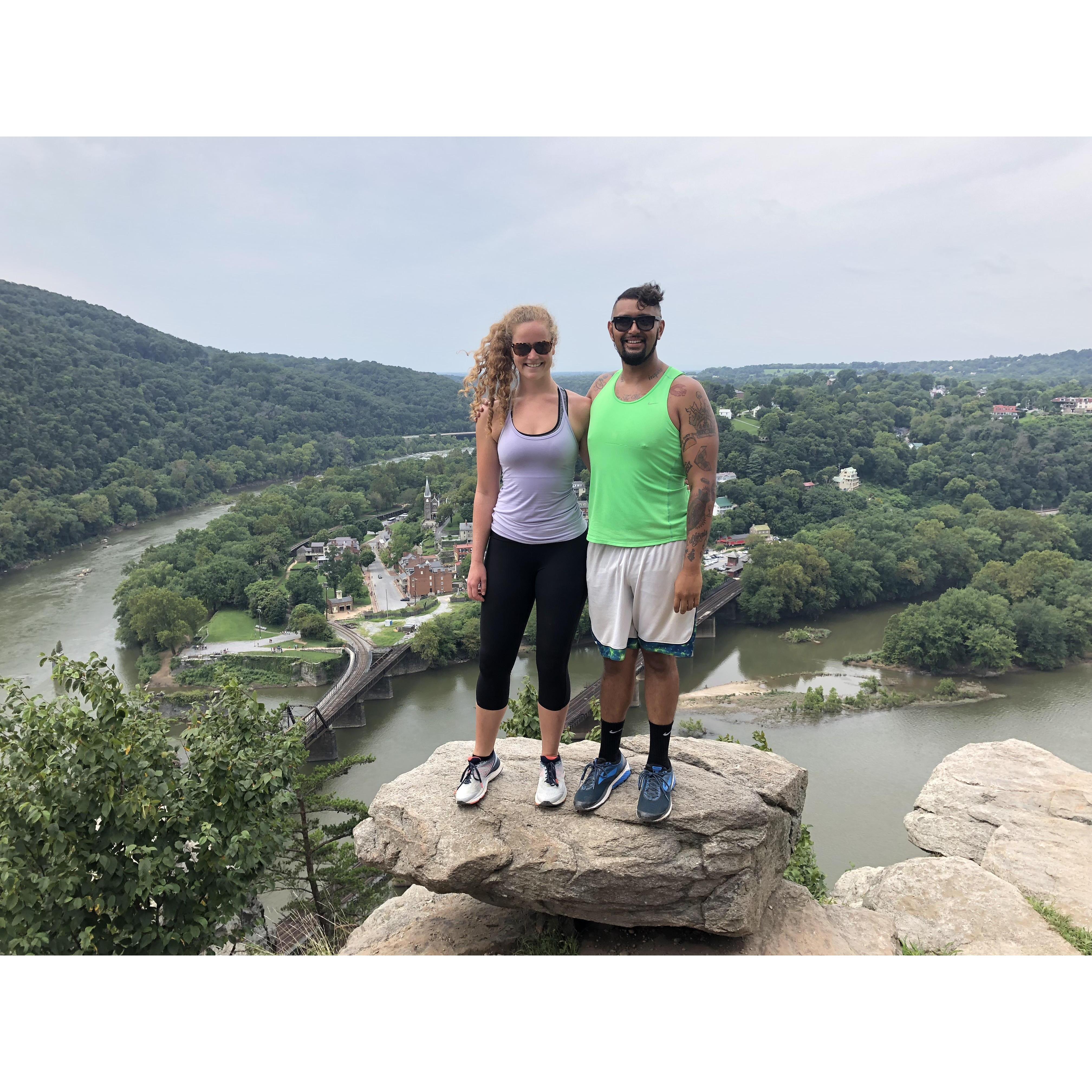 First hike in Harper's Ferry