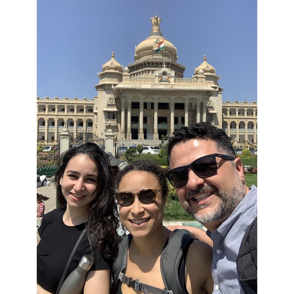 Touring Bangalore with Vahid's cousin, Ahlam!