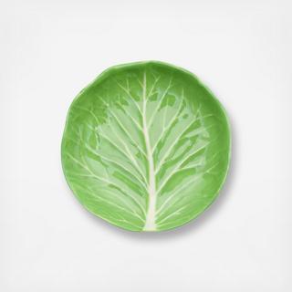 Lettuce Ware Canape Plate, Set of 4