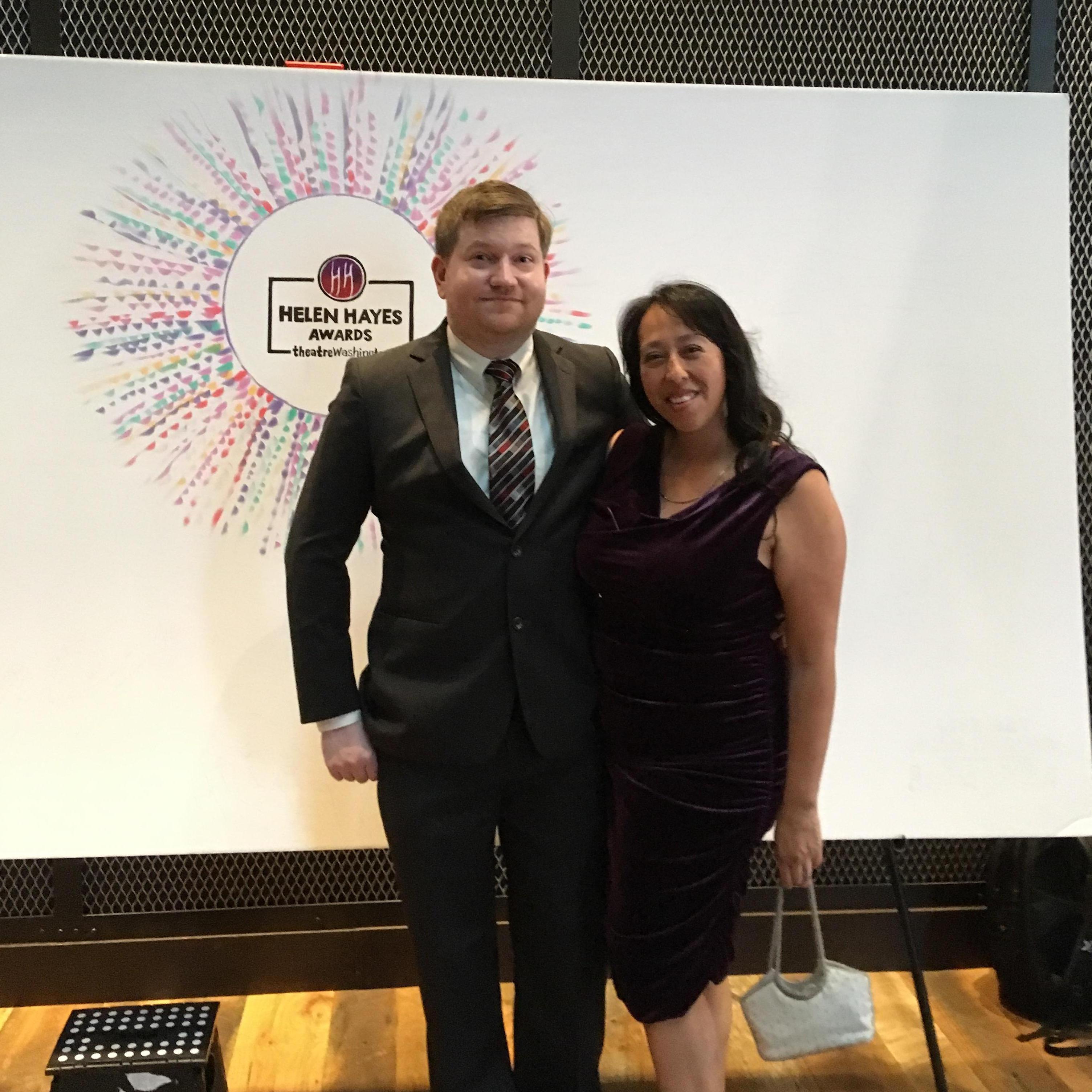 My first trip to the Drama Prom 2018, and Nathan is actually in a suit (OMG)!