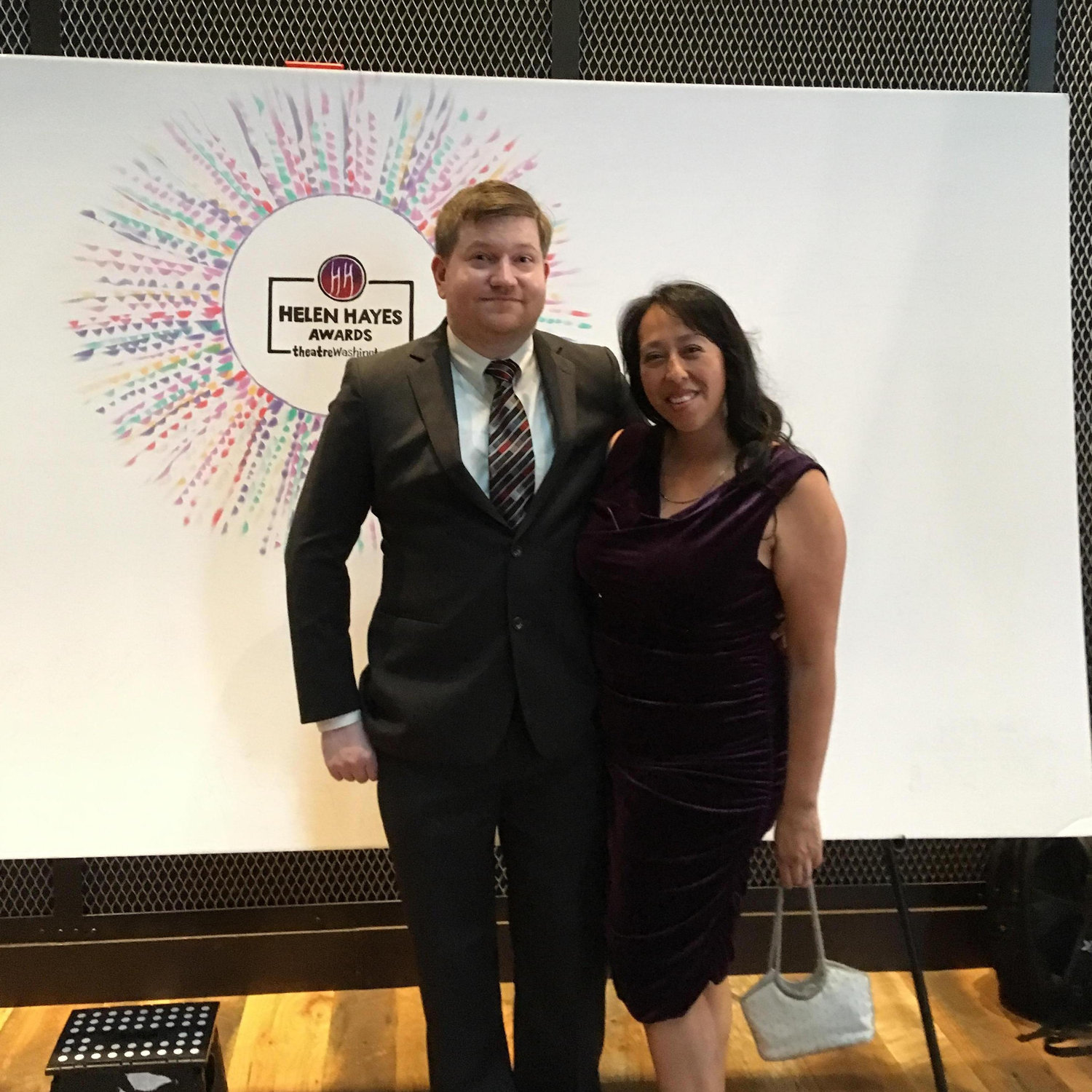 My first trip to the Drama Prom 2018, and Nathan is actually in a suit (OMG)!