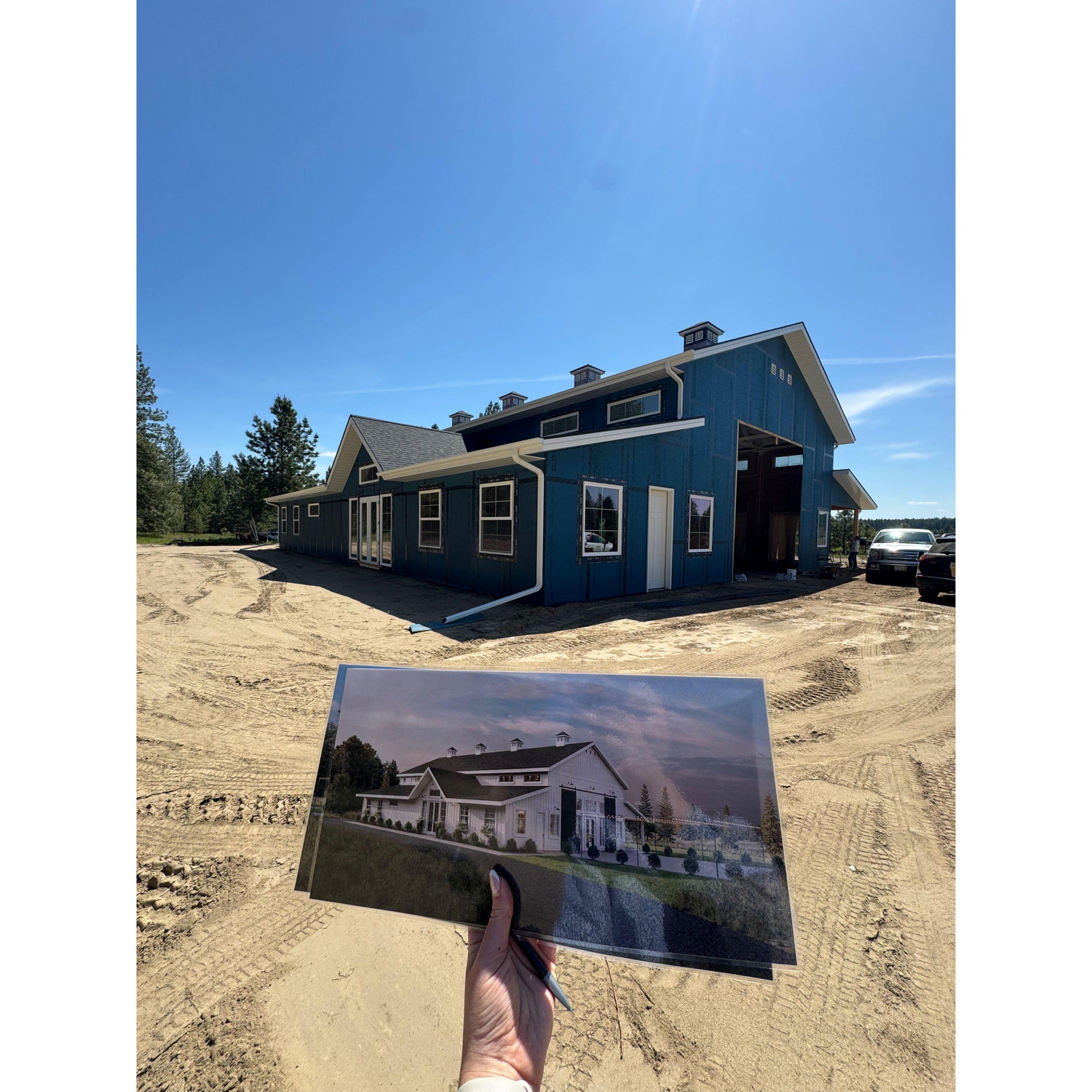 Touring our venue and our new town!