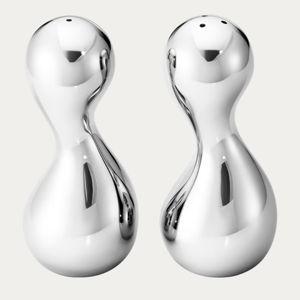 Cobra salt & pepper grinder set in stainless steel