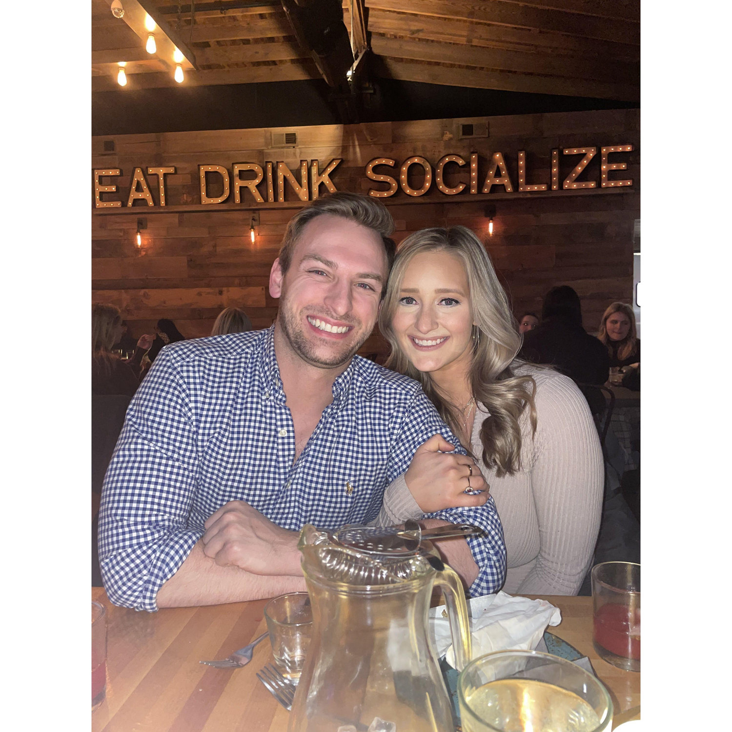Our first picture together