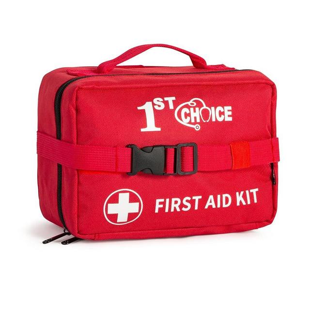 Vital House 326 Piece First Aid Kit - Professional Waterproof Trauma Medical Kit for Emergency, Ideal for Home, Office, Car, Travel, Outdoor, Camping, Hiking - Portable Emergency Supplies Bag